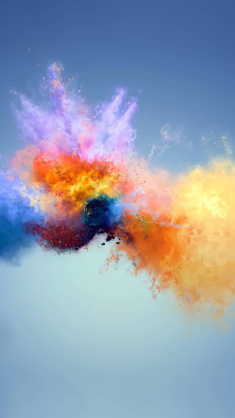 4k Phone Colorful Image Wallpaper