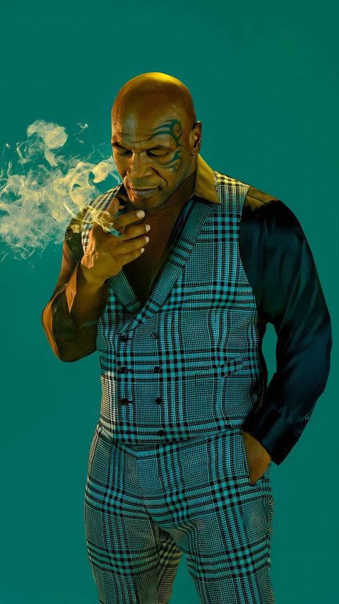 Mike Tyson Classic Photo Wallpaper