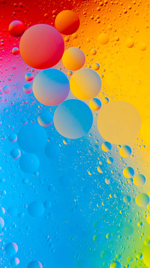 Colorful Bubble Wallpaper For Phone
