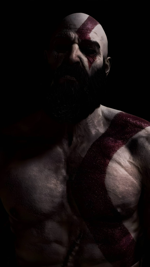 Download Kratos God of War Phone Wallpaper