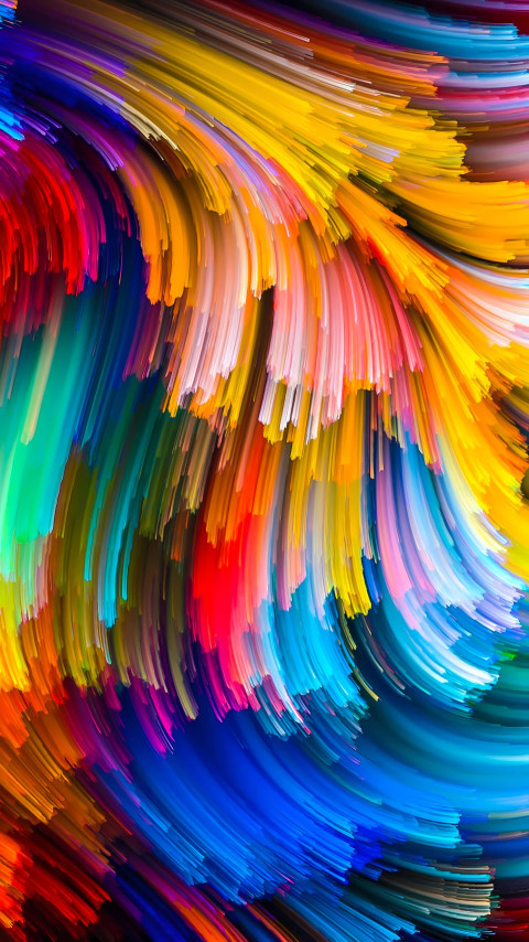 Colorful Psychedelic Art Wallpaper For Device