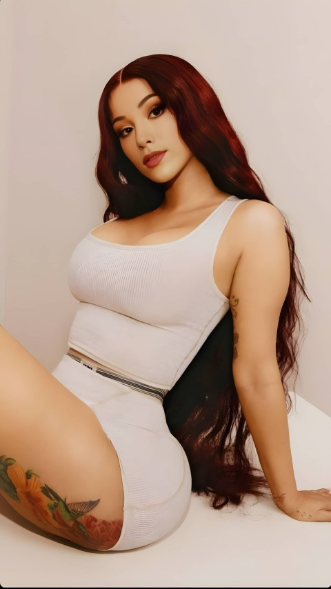 Bright Cardi B Mobile Background