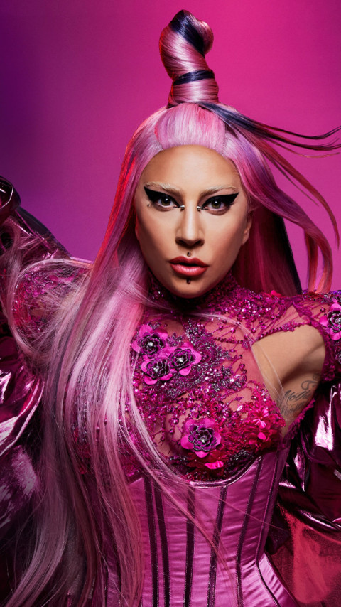 Pretty Lady Gaga Mobile Wallpaper