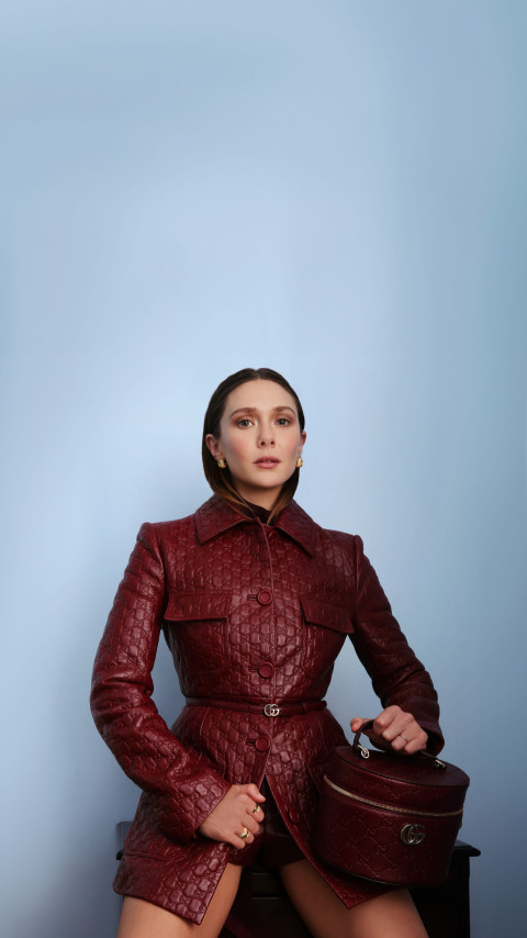 Elizabeth Olsen HD mobile wallpaper design