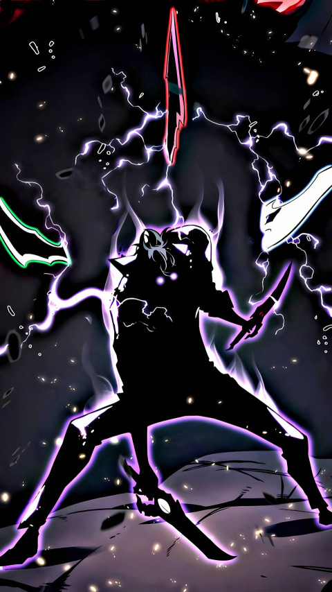 Solo Leveling Mobile Wallpaper 8K