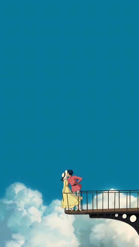 Studio Ghibli Dreamy Sky Wallpaper