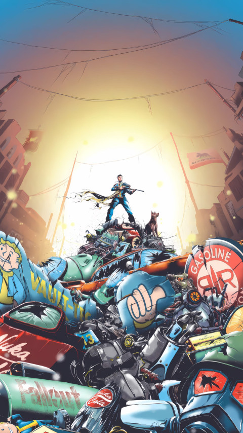 Fallout 76 High-Resolution Wasteland Wallpaper 4K