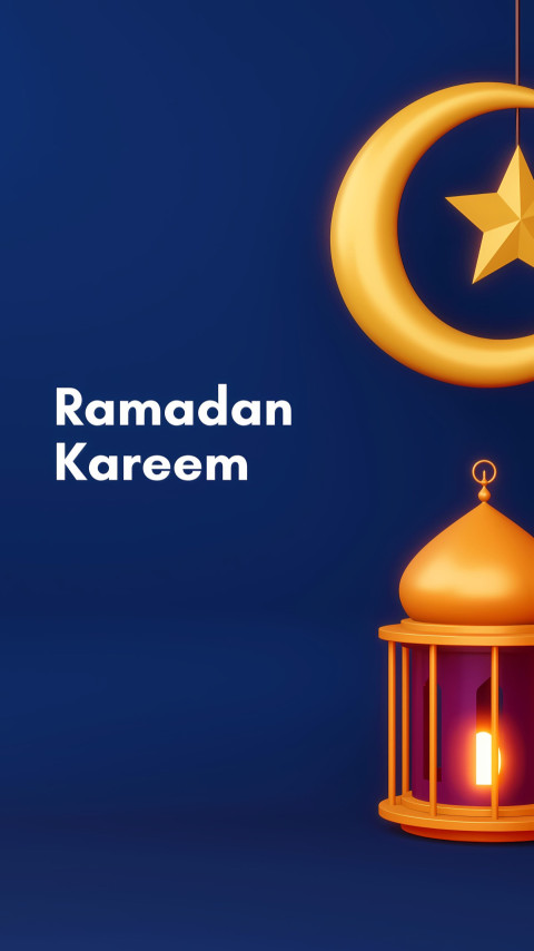 Peaceful Ramadan Scenery Mobile Image
