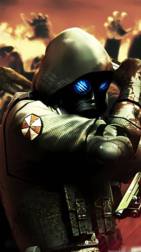 Resident Evil 4K Wallpaper for Phone