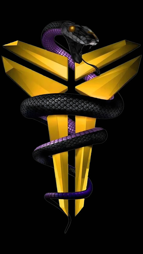 Kobe Bryant  4K Logo Wallpaper for Lock Screens