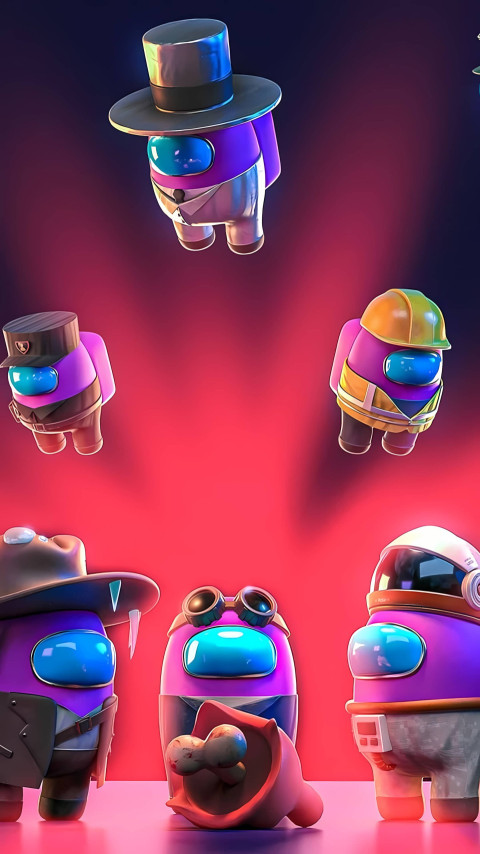 Among Us HD Phone Background