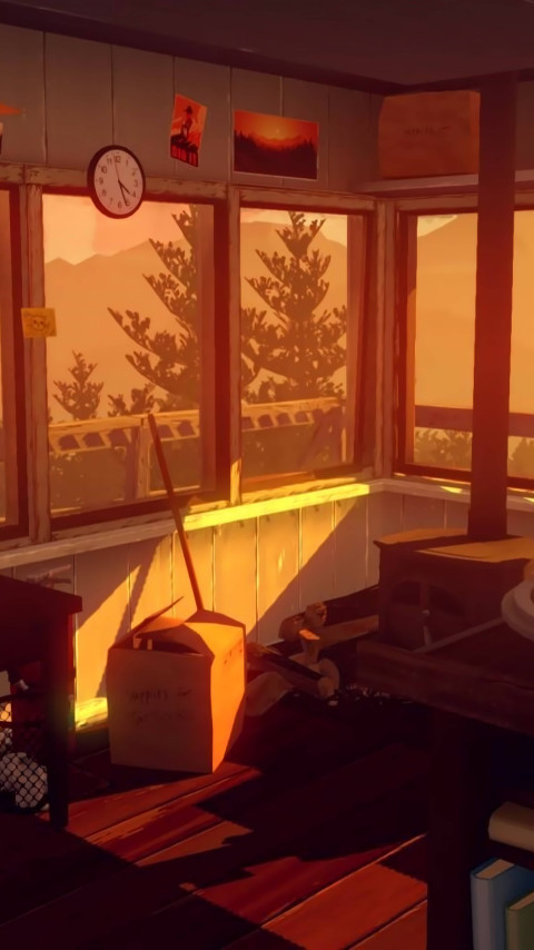 Beautiful Firewatch Sunset Wallpaper for Phones