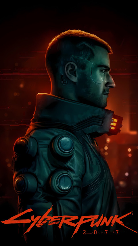 Stunning Cyberpunk City Street in Neon Light 4K