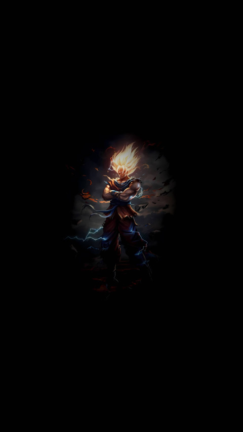 4K Goku Ultra Instinct Omen Mobile Wallpaper