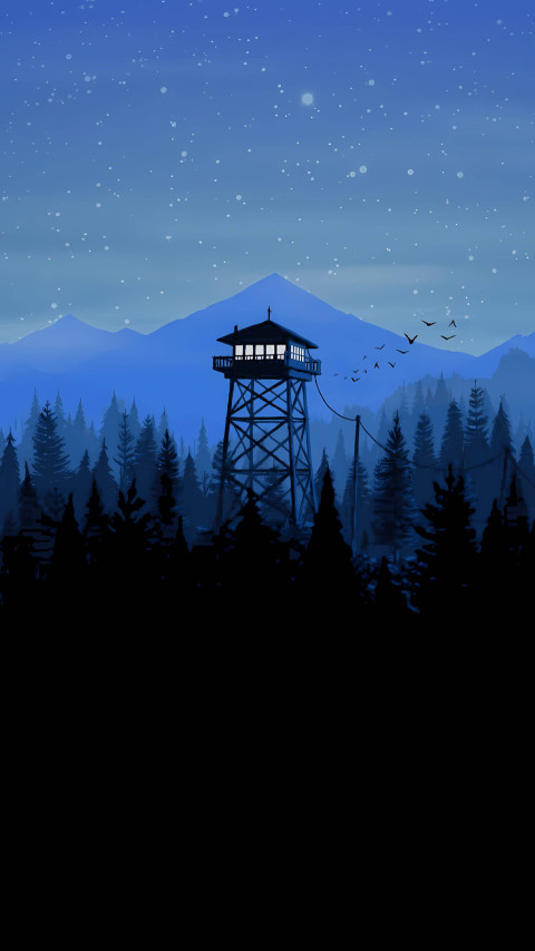 High Resolution Firewatch Mobile Image of Nature