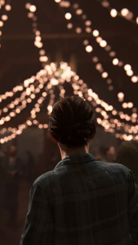 Beautiful Last of Us 2 Character Art Wallpaper