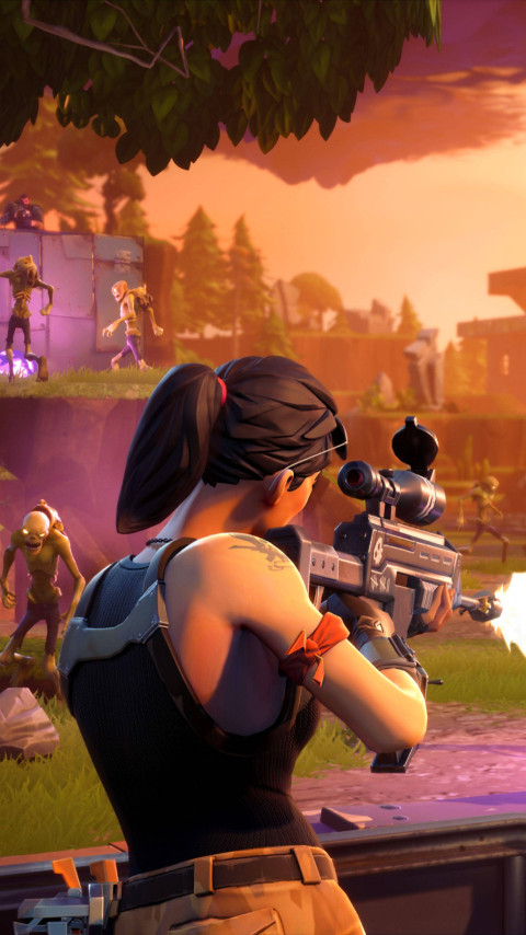 Fortnite HD Background to Spice Up Your Screen