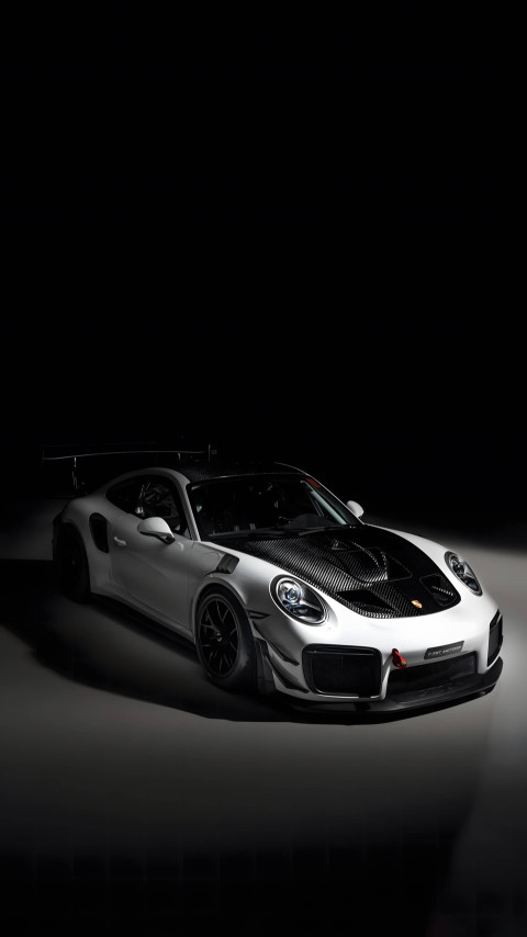 Porsche 911 Car Image in High Quality Black Background