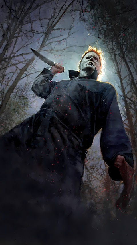 Michael Myers Killer Mood Mobile Wallpaper