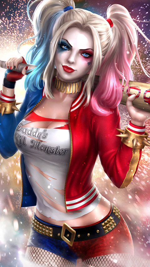 High Resolution Harley Quinn Mobile Picture for iOS & Android