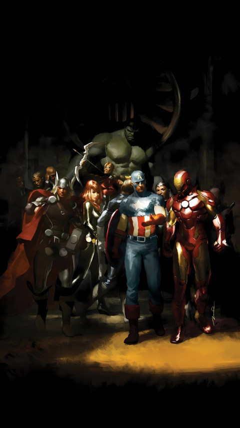 Marvel Avengers Wallpaper for Mobile Devices