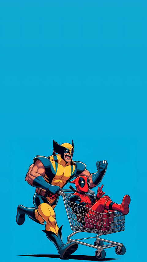 Deadpool & Wolverine Wallpaper Image for Smartphones