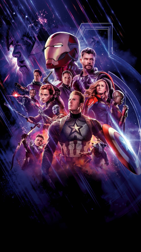 Vibrant Avengers Mobile Photo for Smartphone