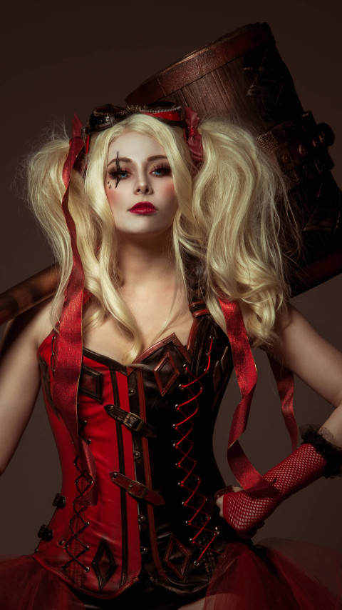 Stylish Harley Quinn Mobile Picture to Decorate Your Phone