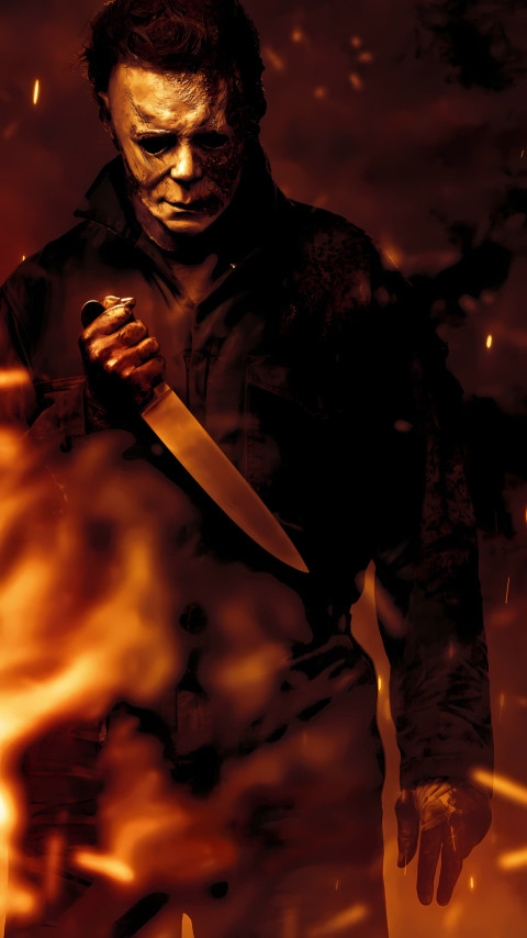 Horror Michael Myers 4K Background