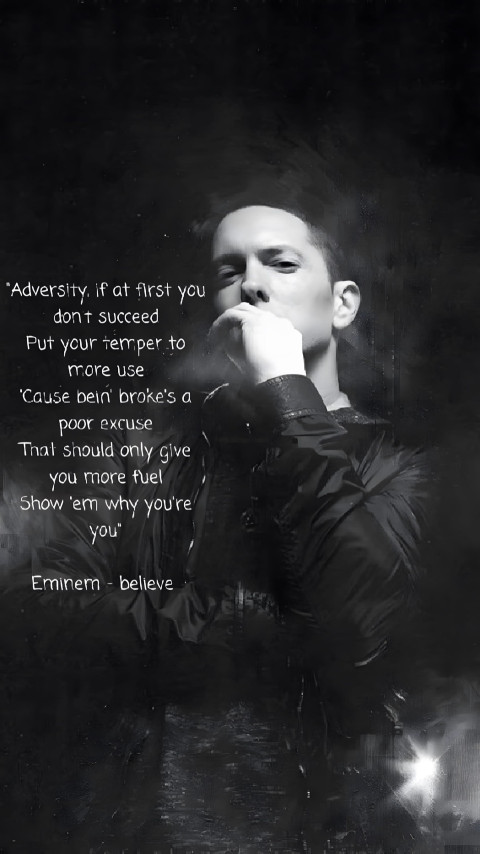 Eminem 4K Wallpaper for Your Mobile Screen