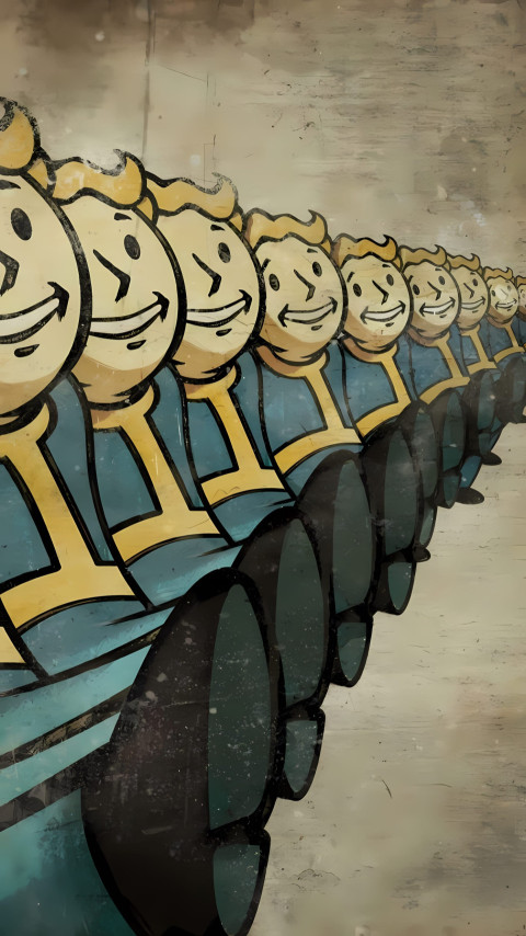 Fallout 76 High-Quality Wallpaper Featuring Character