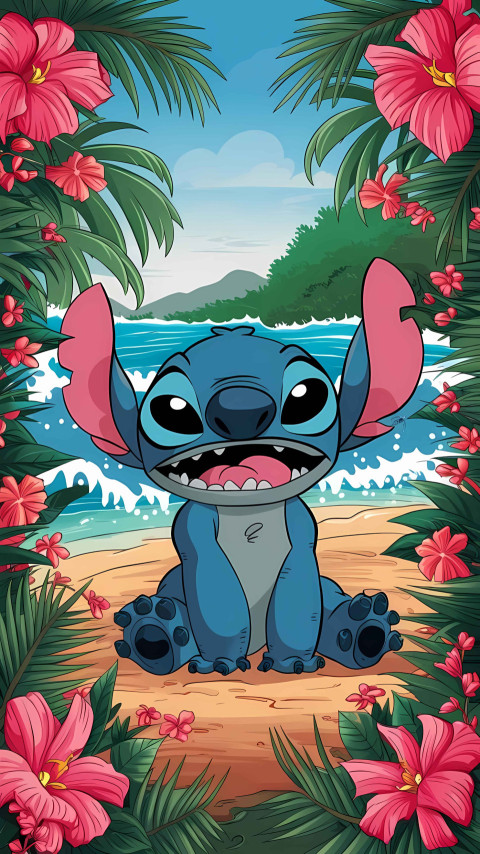 Kawaii Stitch Wallpaper for Your Phone