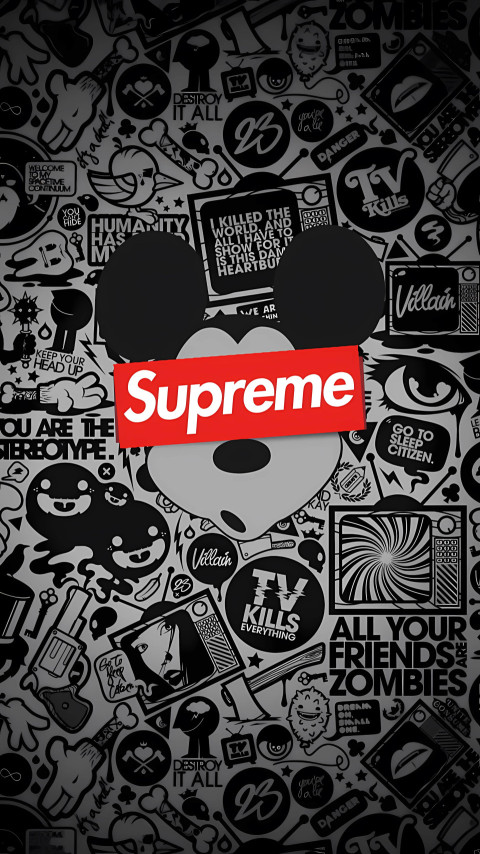 Supreme Mickey Mouse 4k Wallpaper for your Android