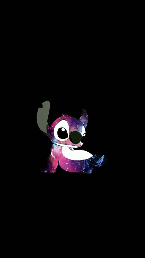 Stitch Character Aesthetic Wallpaper