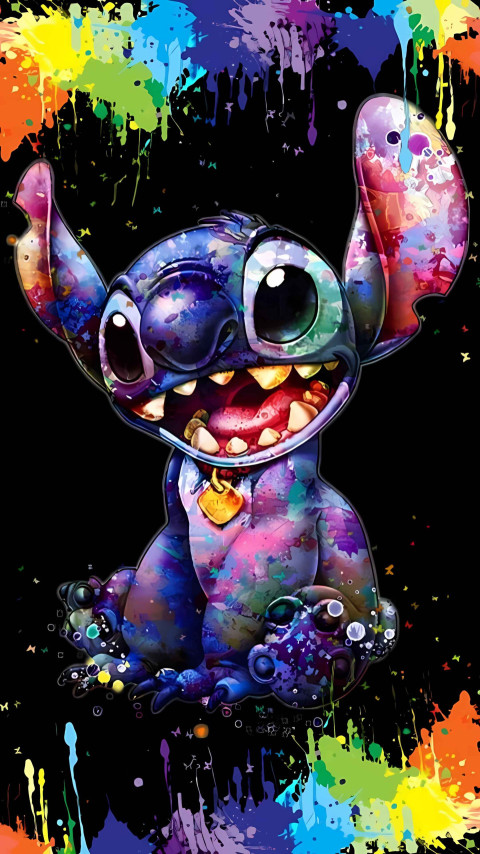 Colorful Stitch Background for Mobile