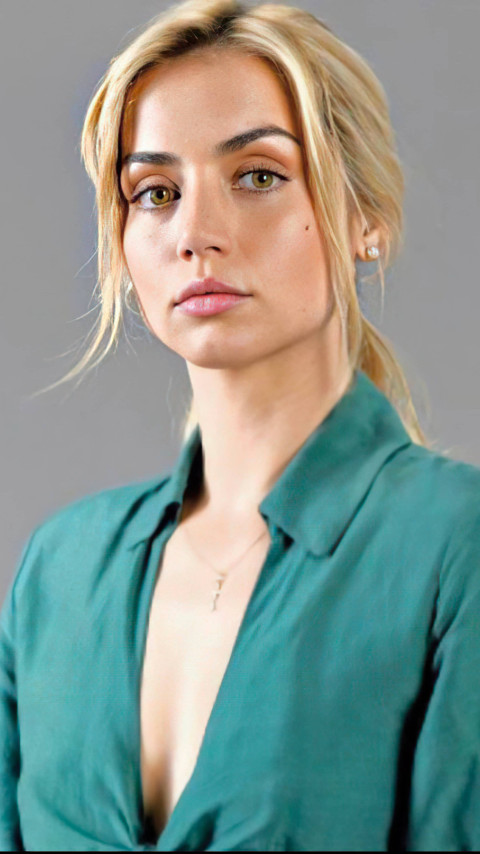 Gorgeous Ana de Armas HD Background for Phone