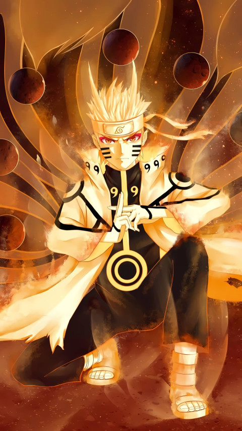 HD Naruto Wallpaper Capturing Powerful Ninja Scene