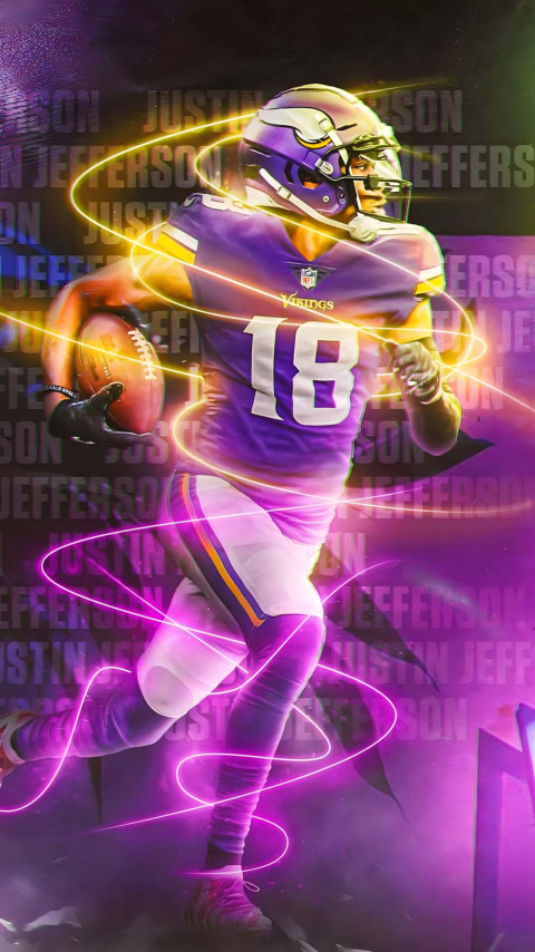 Stunning Justin Jefferson 4K Photo for All MobilePhone