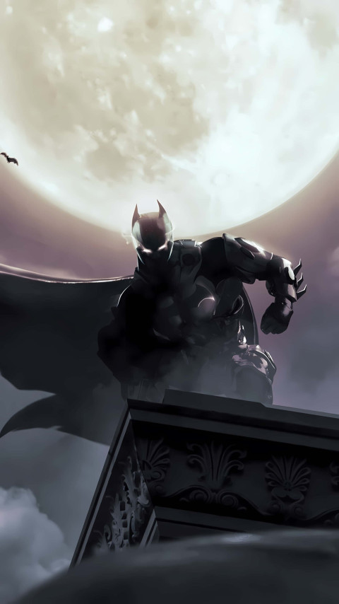 Batman Wallpaper Moon Background