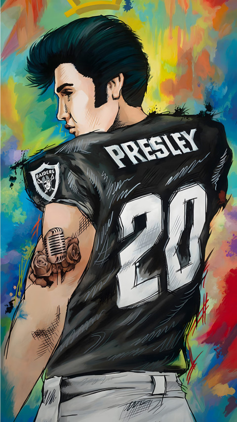 Iconic Raiders Player Picture for Download
