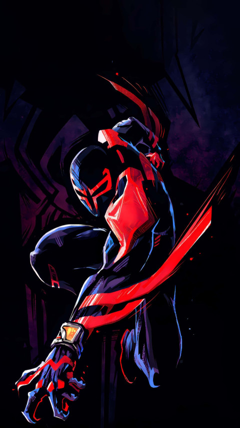 Spiderman Cool Wall Crawling Scene in HD Photo