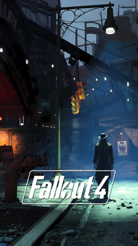 Fallout 4 City Wallpaper 4K Use to Mobile