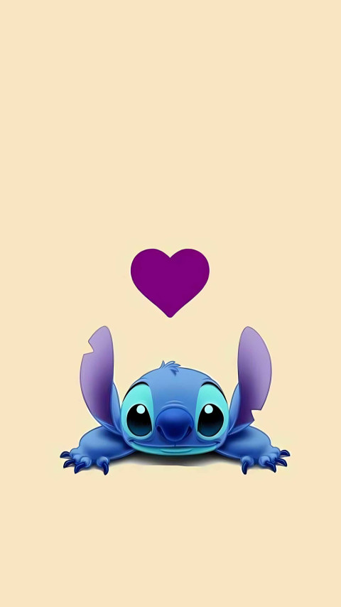 Free Cute Stitch Background for Mobile