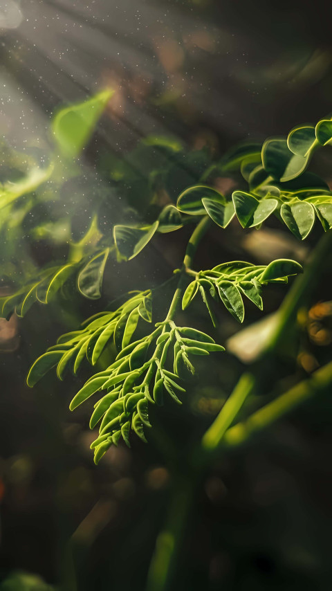 Jungle Path in the Heart of Nature Wallpaper