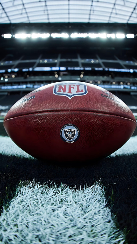 Las Vegas Raiders ball Wallpaper to Download