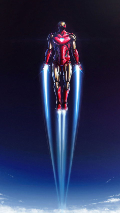 Superhero Iron Man Wallpaper for Mobile