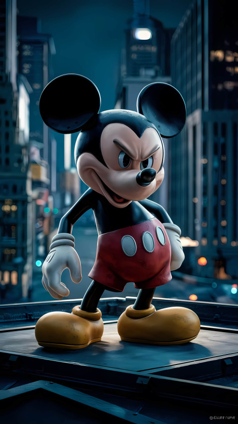 Fun Mickey Mouse Image in 4K Resolution