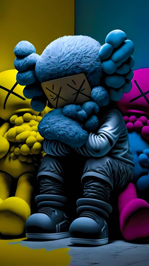 Eye Catching KAWS Wallpaper Perfect for Every Screen