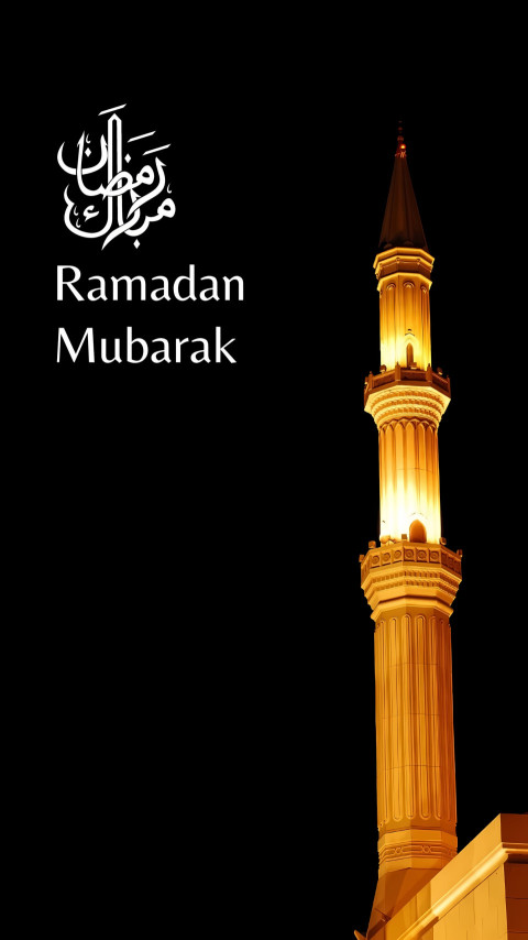 Ramadan Mosque Background 4K