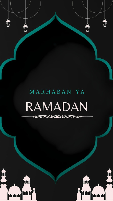 4K Festive Ramadan Kareem Phone Wallpaper